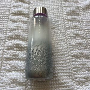 Glass Starbucks reusable bottle